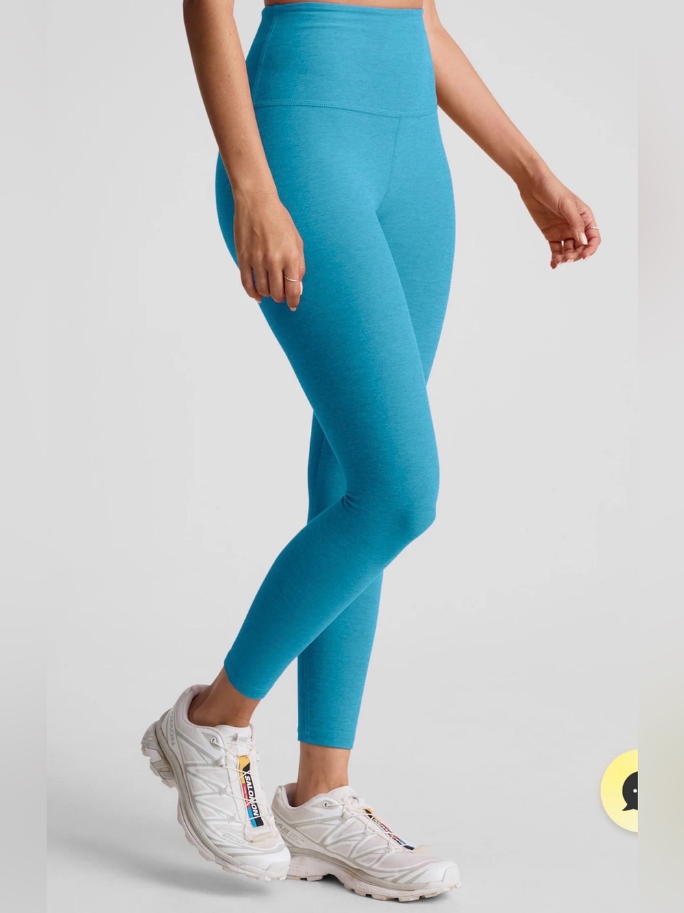 NWT Beyond Yoga Spacedye Caught In the Midi High Waisted Legging Blue Heather XS